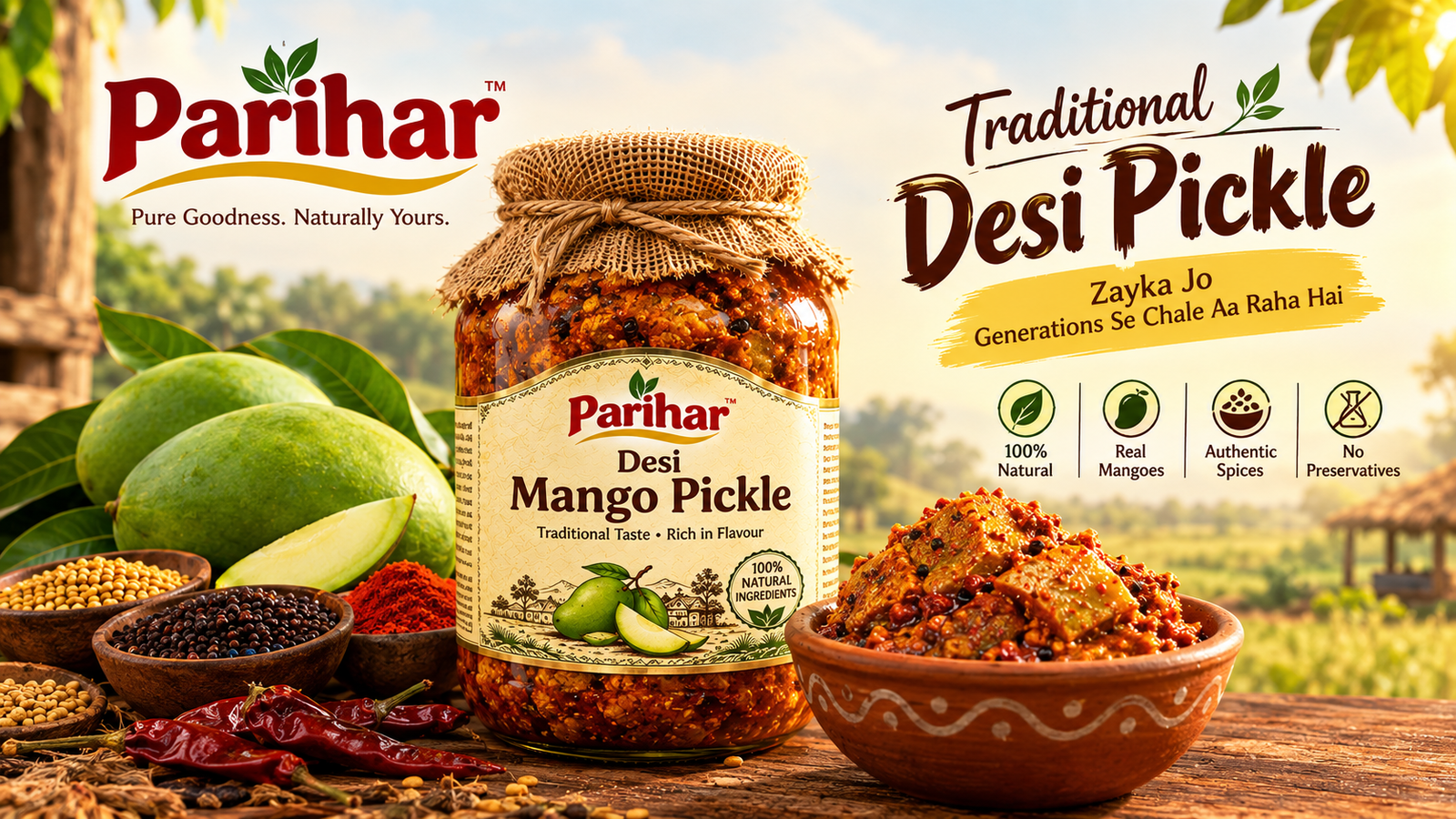 Traditional Indian Pickles